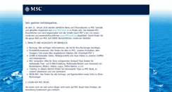 Desktop Screenshot of msc-kreuzfahrten.com