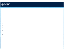 Tablet Screenshot of msc-kreuzfahrten.com